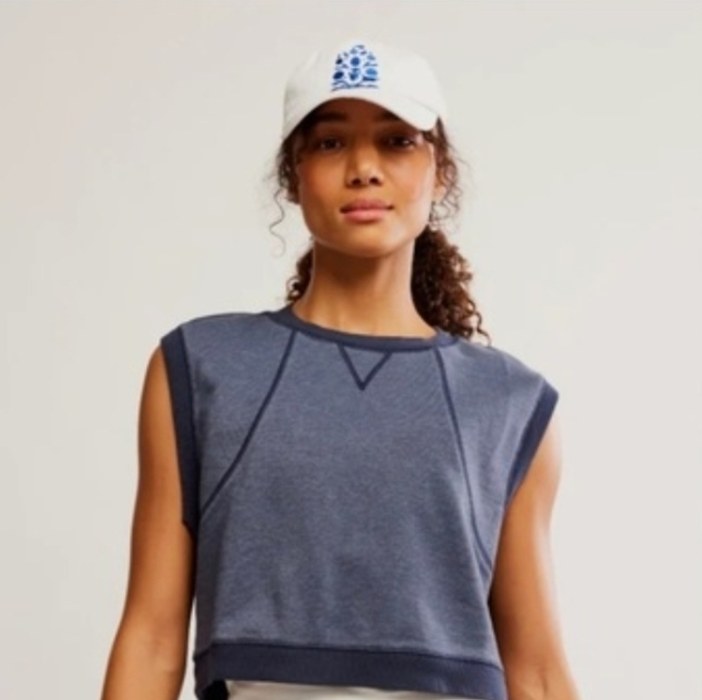 Free People Time After Time Work Out Top Med. Movement